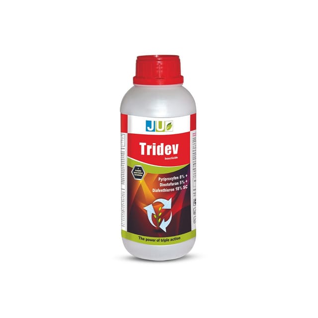 JU TRIDEV - Pyriproxyfen 8% + Diafenthiuron 18% + Dinotefuran 5% SC | কীটনাশক