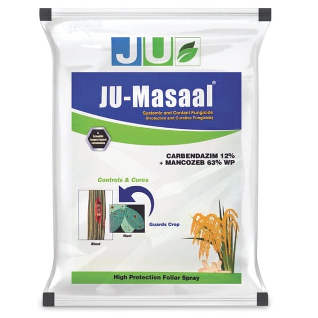JU-MASAAL | Carbendazim 12% + Mancozeb 63% WP