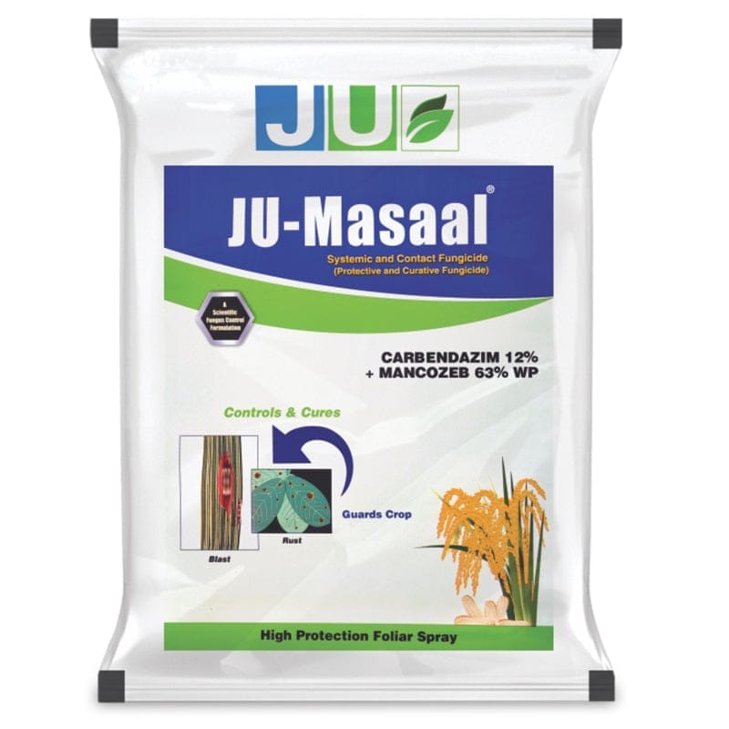 JU-MASAAL | Carbendazim 12% + Mancozeb 63% WP