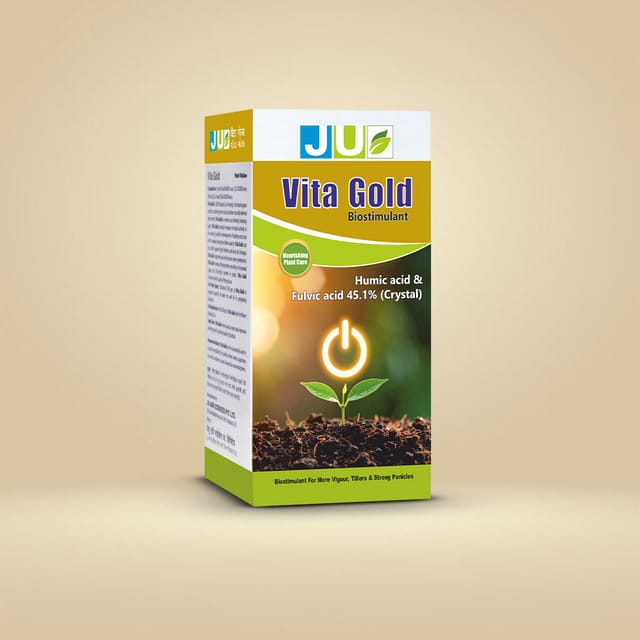 JU VITA GOLD | Biostimulant | Humic Acid & Fulvic Acid 45.1% (Crystal)